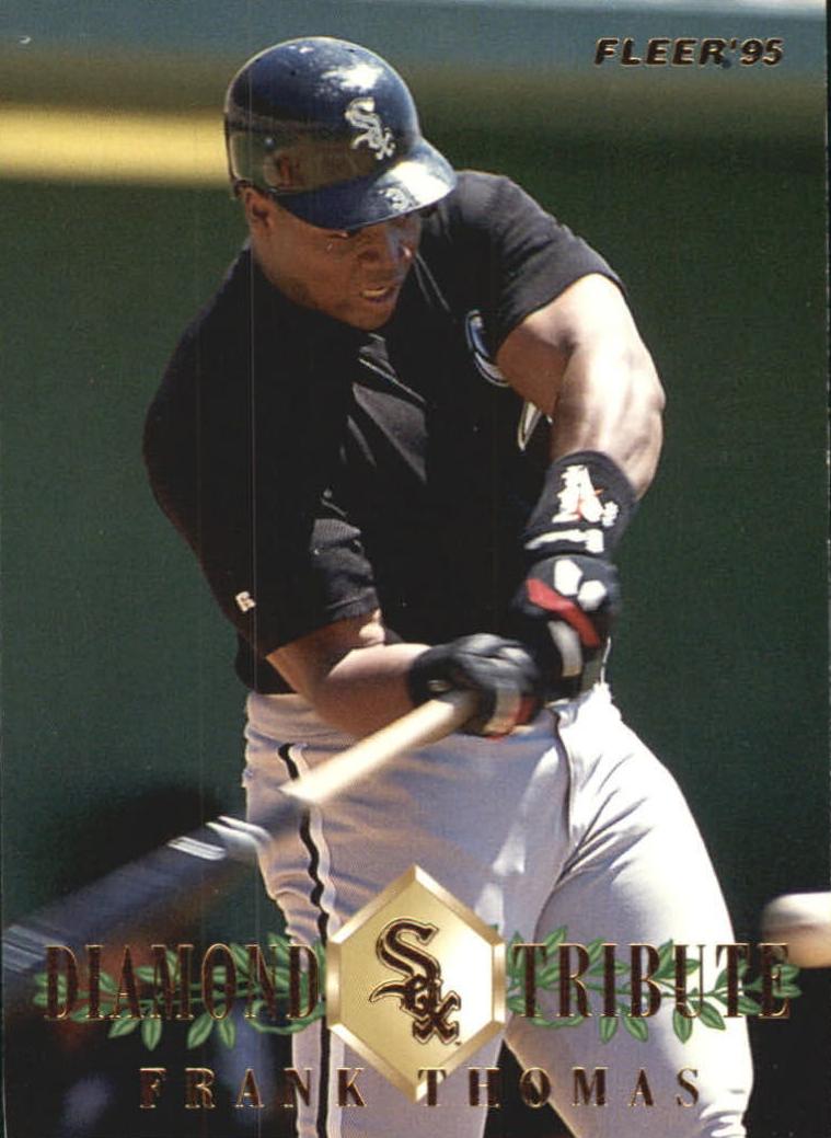 1995 Fleer Update Frank Thomas #9 card