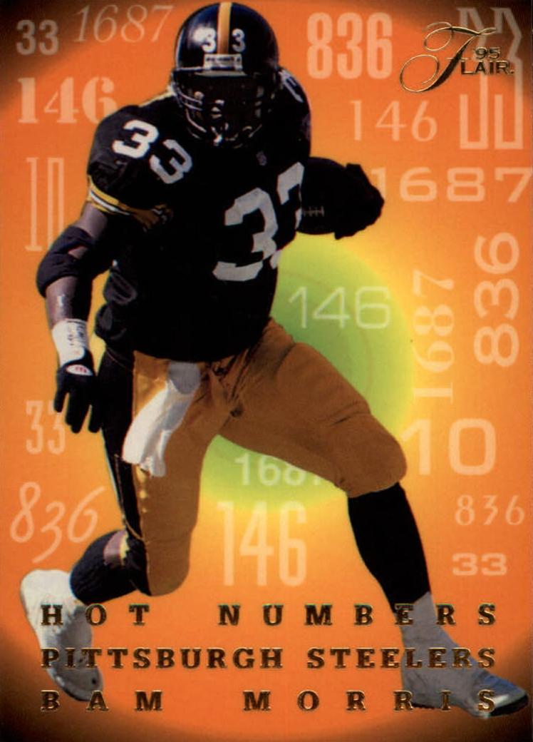 1995 Flair Bam Morris #8 card