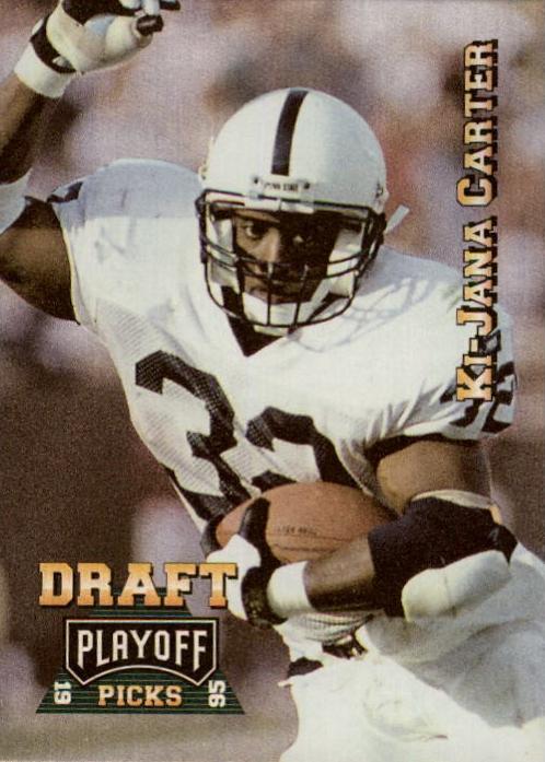 1995 Playoff Prime Ki-Jana Carter #181 card