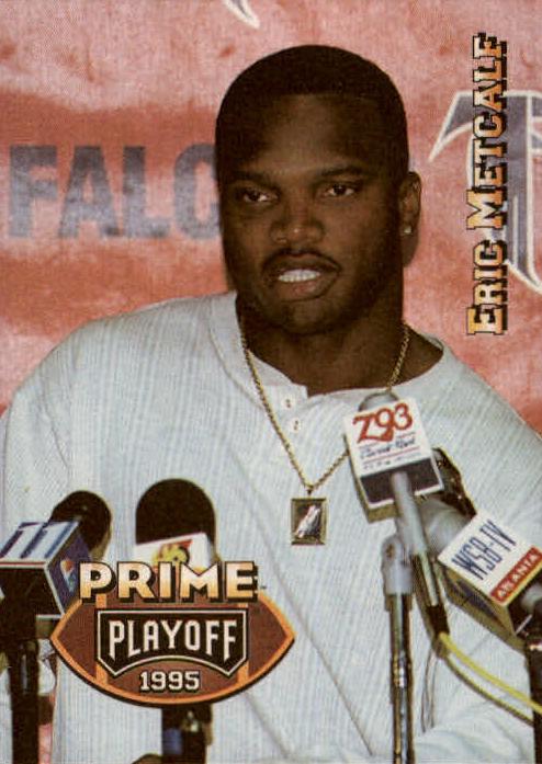 1995 Playoff Prime Eric Metcalf #142 card