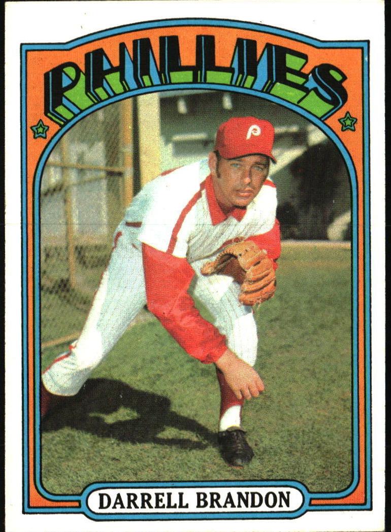 1972 Topps Darrell Brandon #283 card