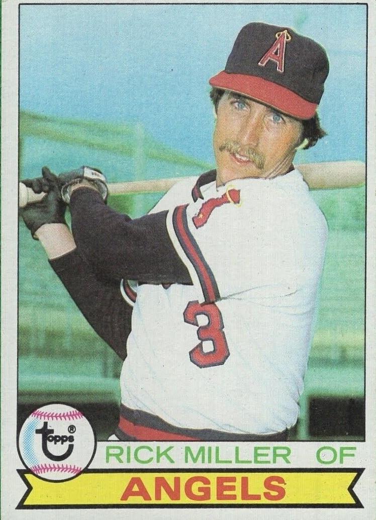 1979 Topps Rick Miller #654 card