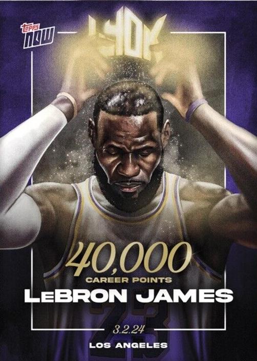 2023 LeBron James #LJ-40K