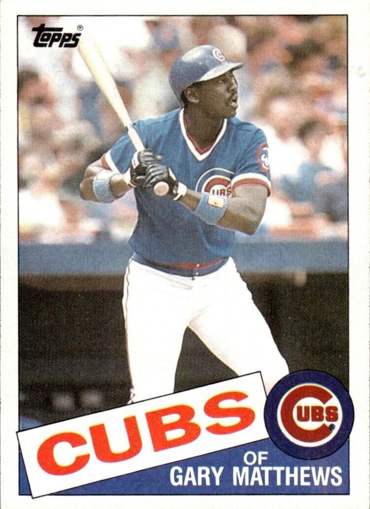 1985 Gary Matthews #210