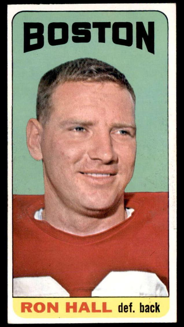 1965 Topps #12 Ron Hall front