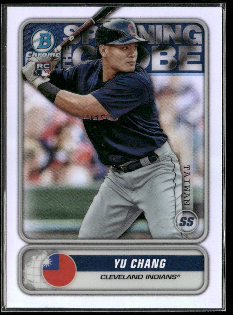2020 Bowman Baseball Yu Chang #STG-YC