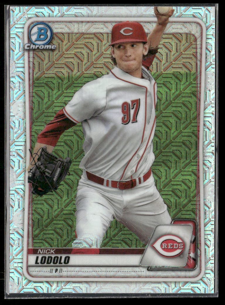 2020 Bowman Chrome Mega Box Prospects Baseball Nick Lodolo #BCP-39