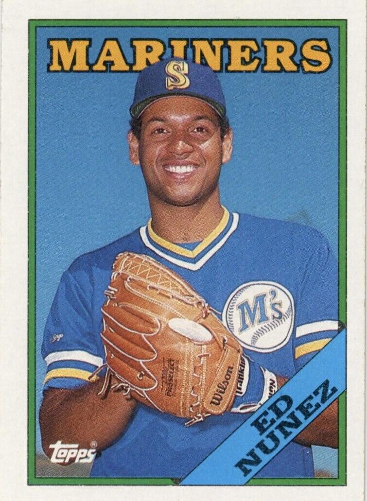1988 Topps Ed Nunez #258 card