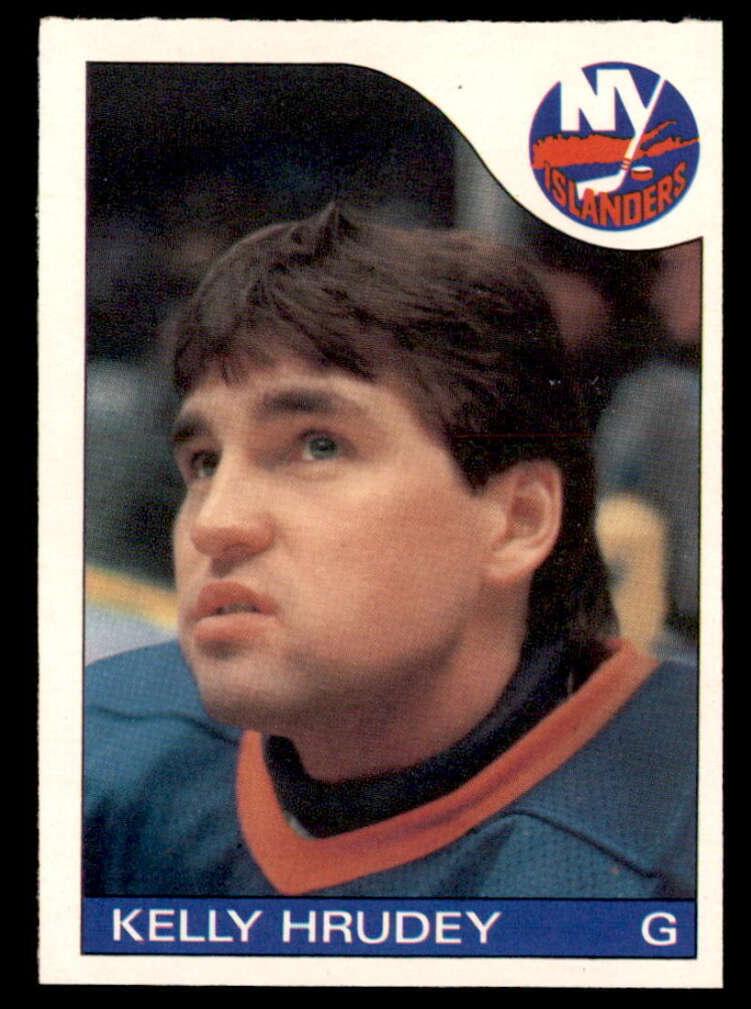 1985 O-Pee-Chee Kelly Hrudey #122 card