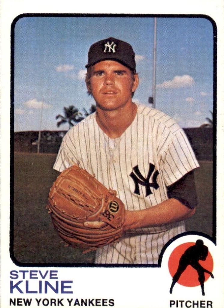 1973 Topps Steve Kline #172 card