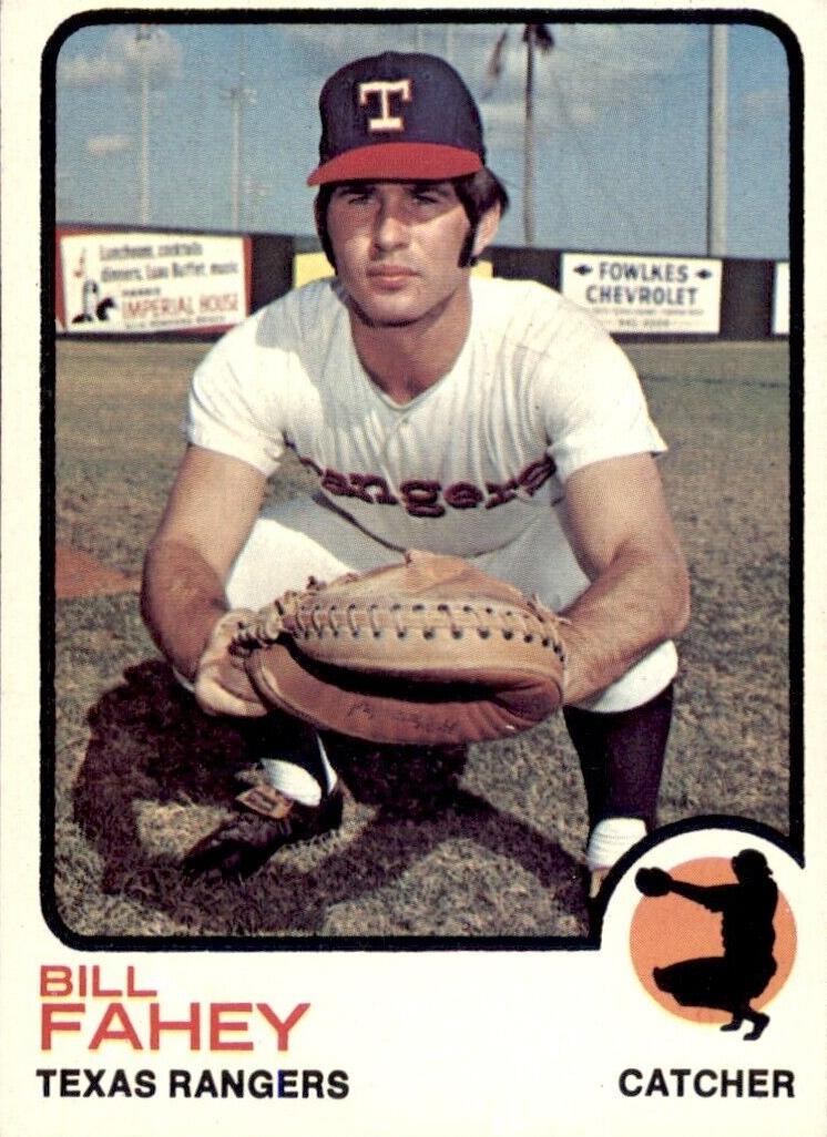 1973 Topps Bill Fahey #186 card