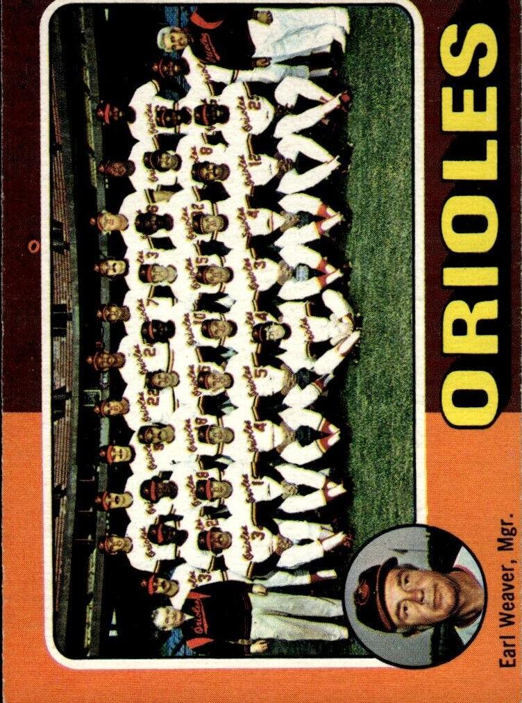 1975 Baltimore Orioles #117