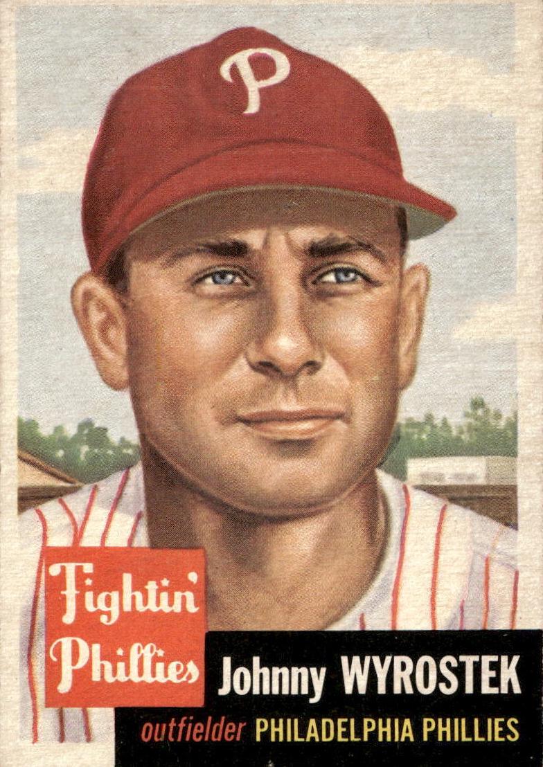1953 Johnny Wyrostek #79