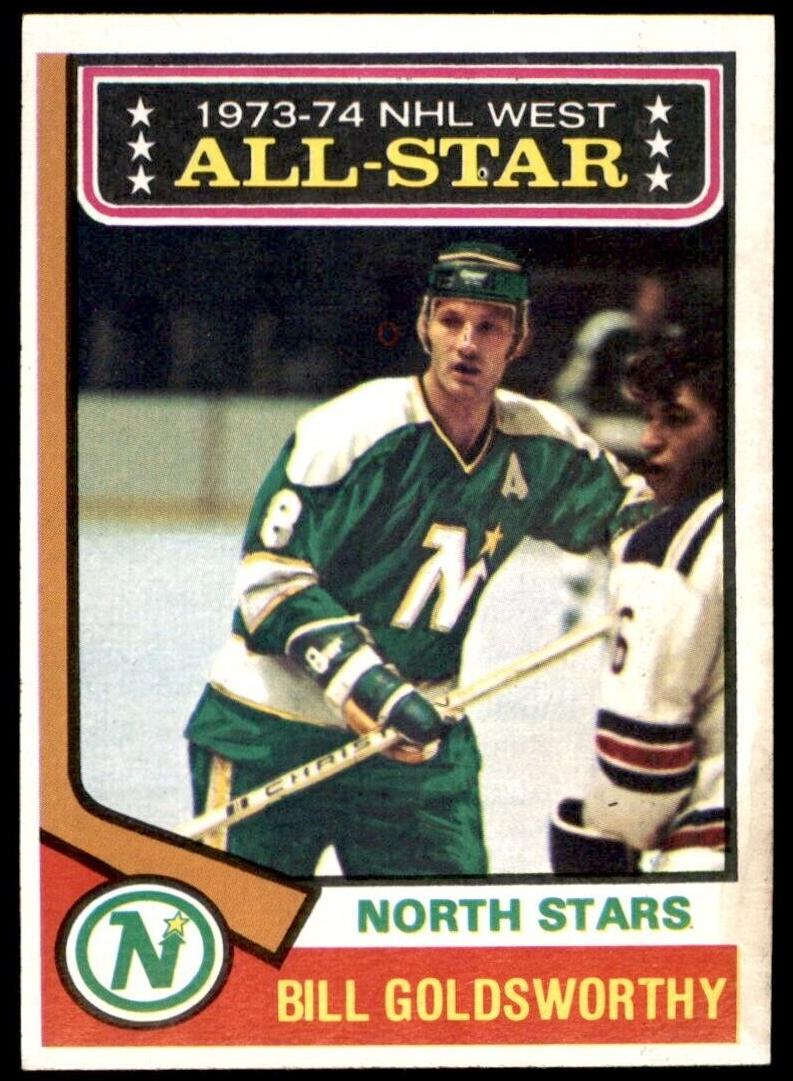 1974 Bill Goldsworthy #134