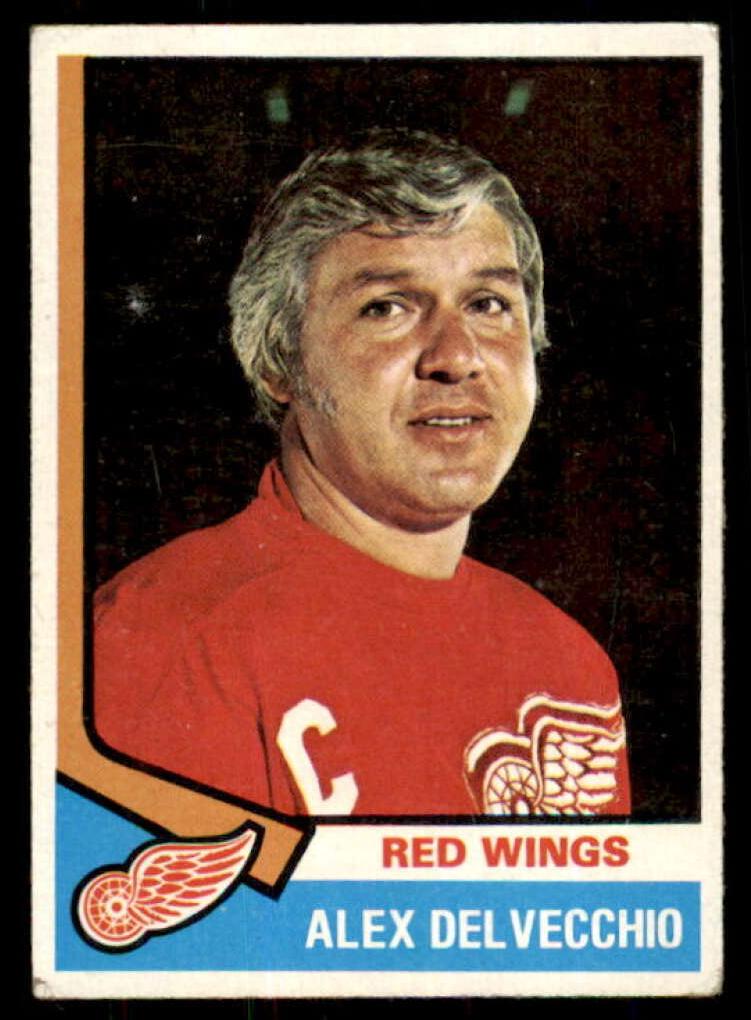 1974 Alex Delvecchio #222