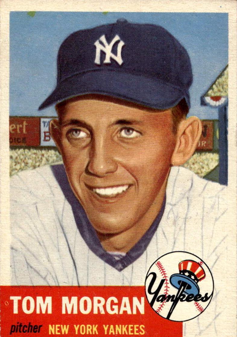1953 Topps Tom Morgan #132 card