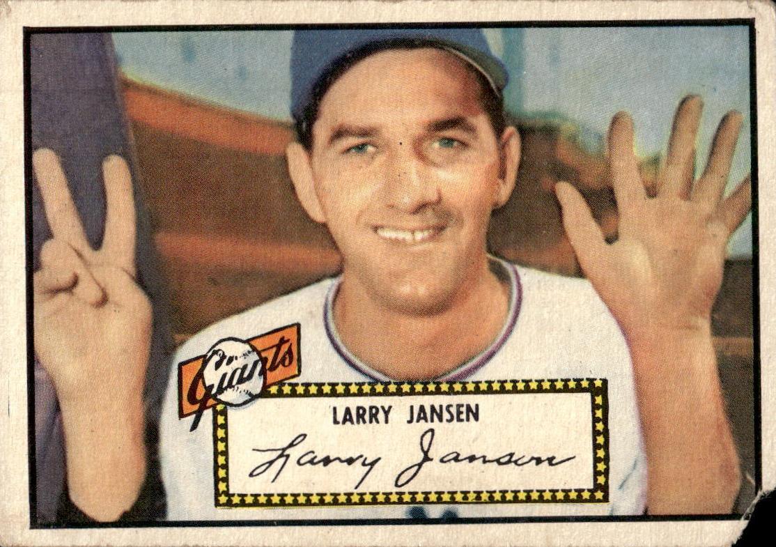 1952 Larry Jansen #5