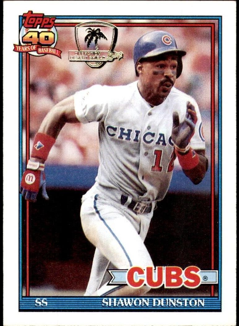 1991 Shawon Dunston #765