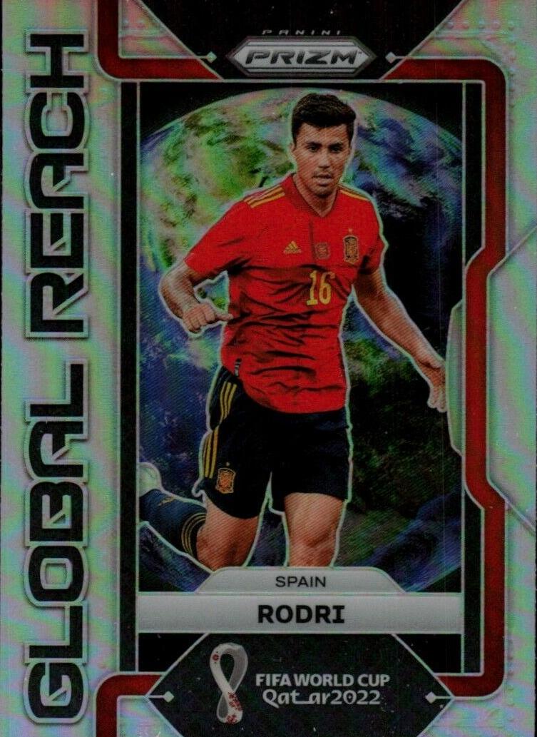 2022 Panini Prizm FIFA World Cup Qatar Rodri [Silver] #15 card