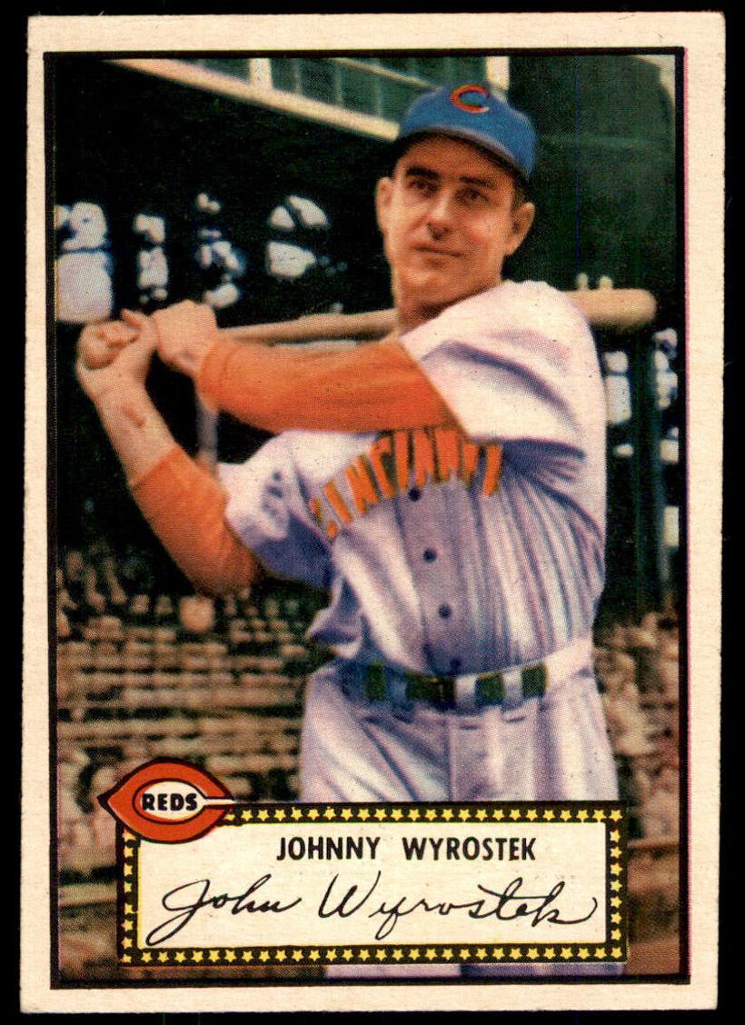 1952 Johnny Wyrostek #13