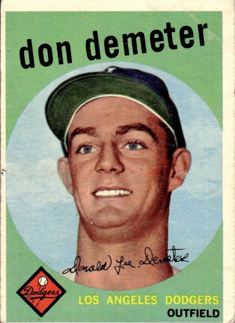 1959 Don Demeter #324
