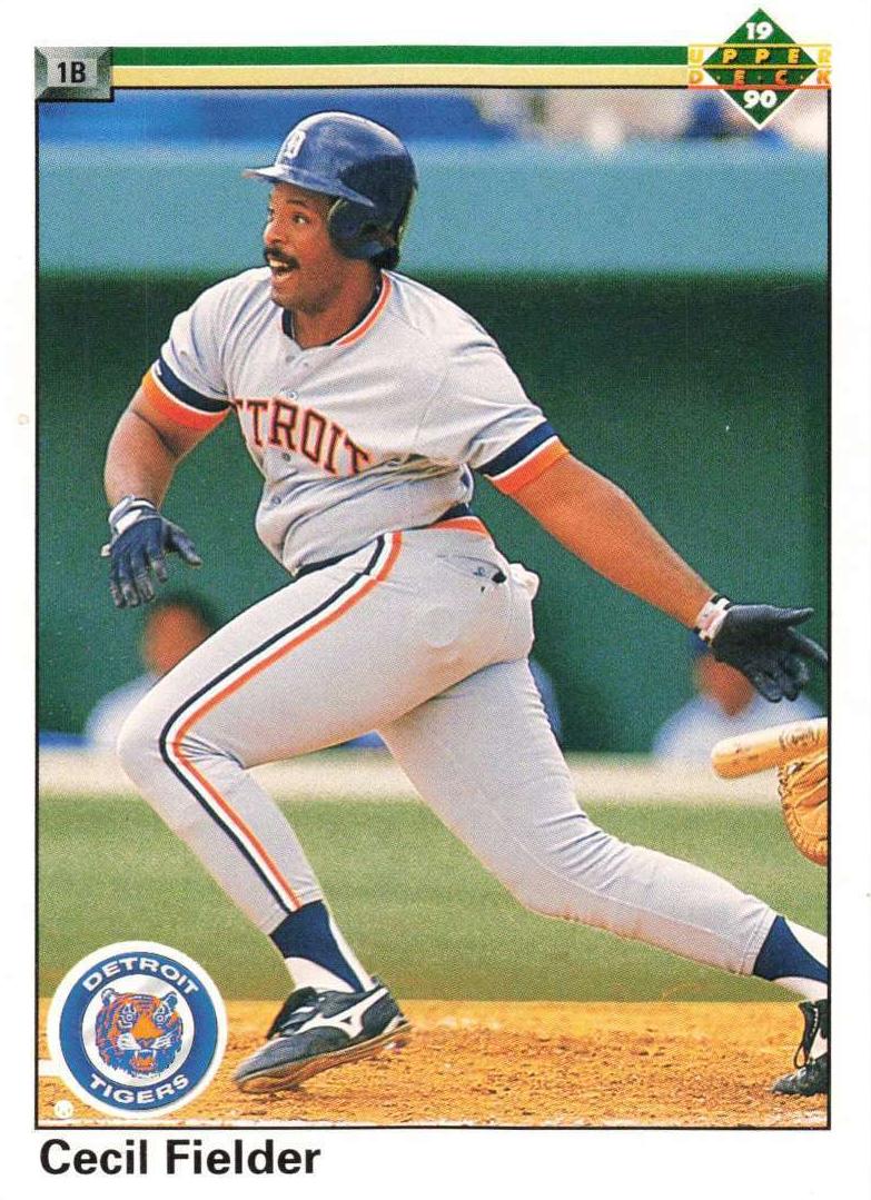 1990 Upper Deck Cecil Fielder #786 card