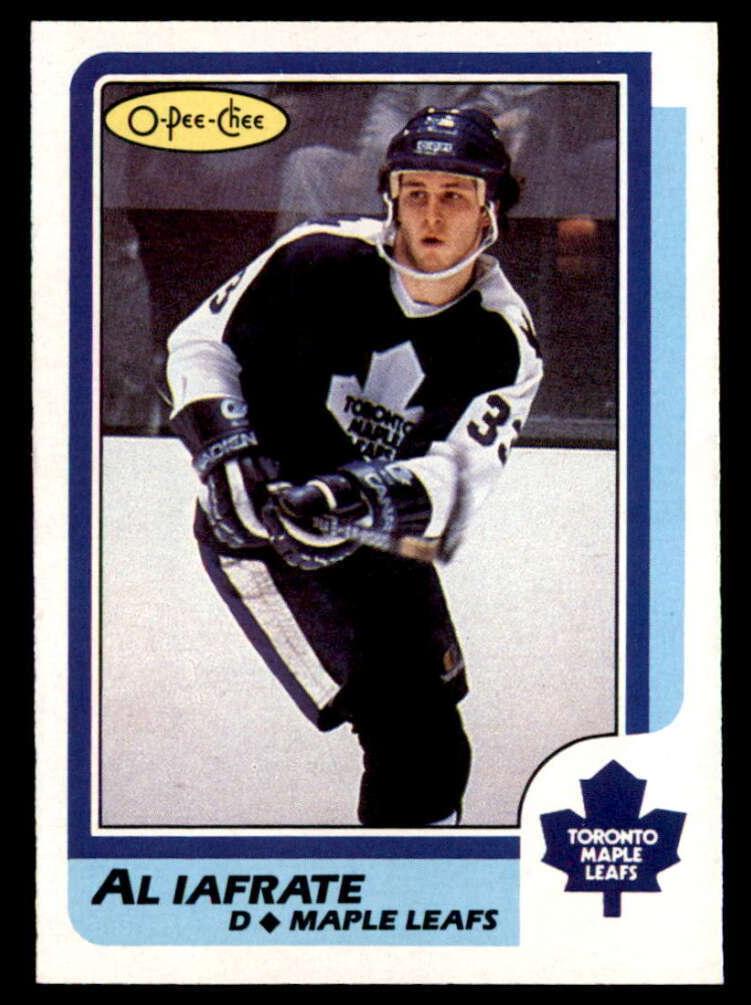 1986 O-Pee-Chee Al Iafrate #26 card