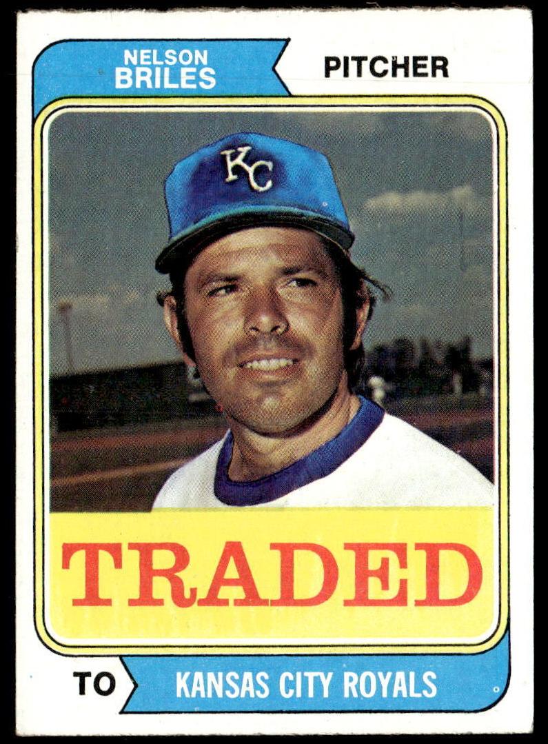 1974 Nelson Briles #123T