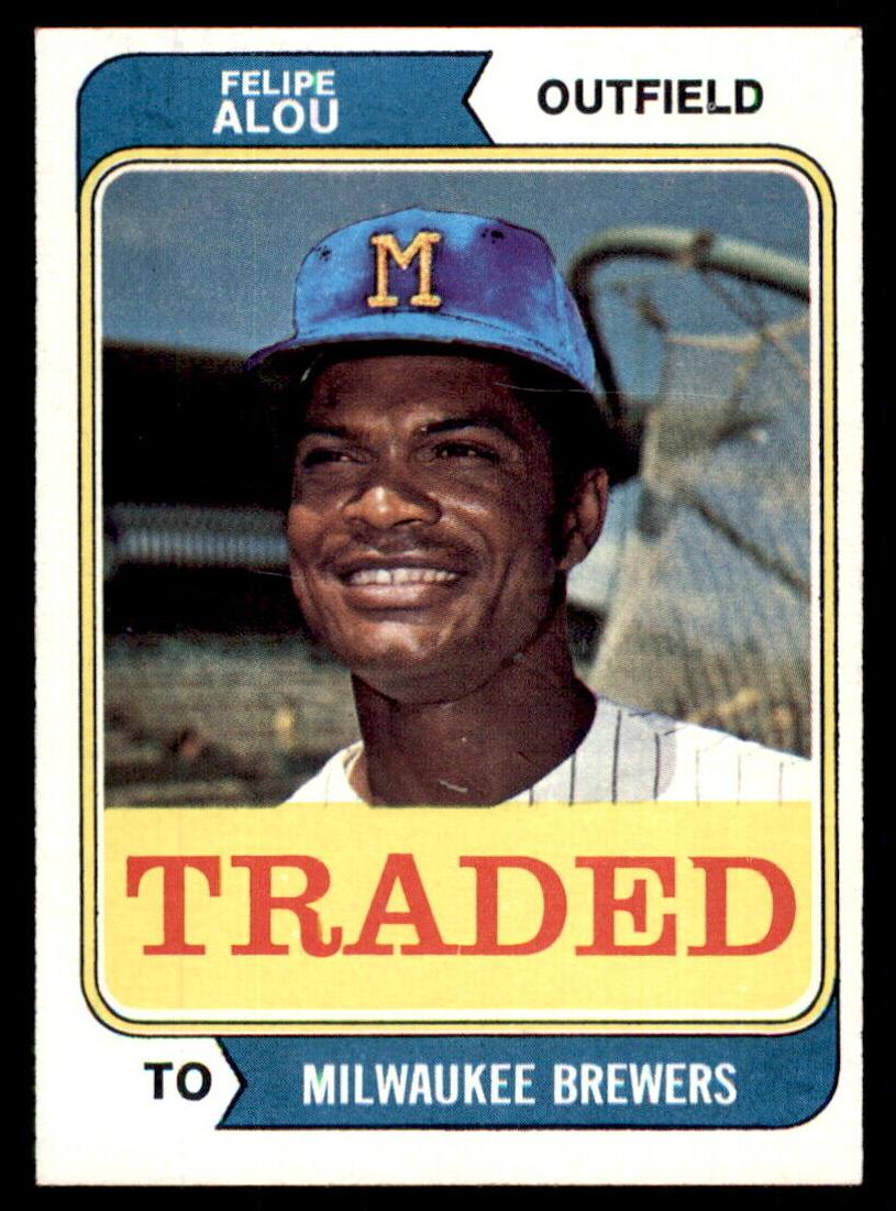 1974 Felipe Alou #485T
