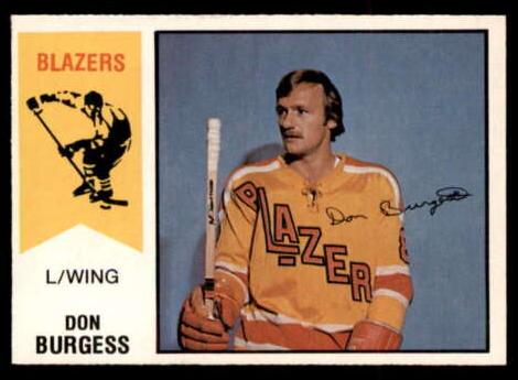 1974 Don Burgess #32