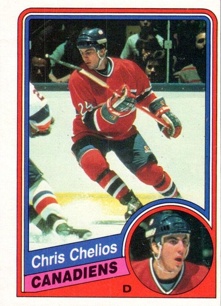 Chris Chelios 1984 O-Pee-Chee Hockey