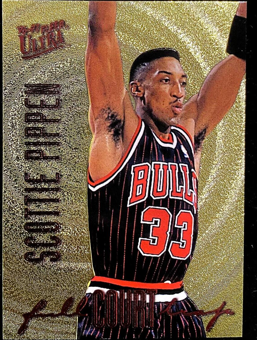 1996 Fleer Ultra Scottie Pippen [Gold] #3 card