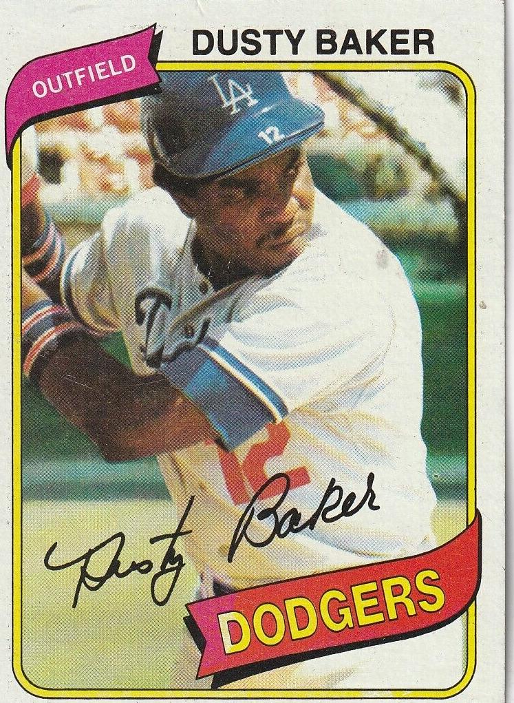 1980 Dusty Baker #255