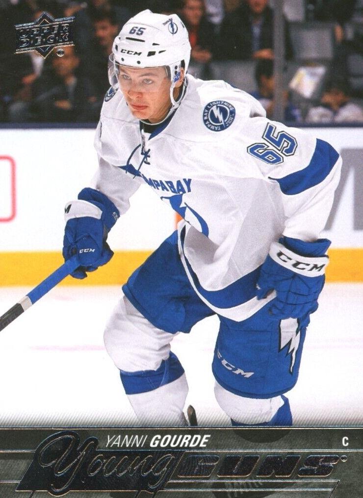 2015 Upper Deck Yanni Gourde #528 card