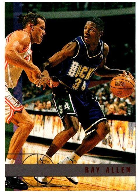 1997 Topps Ray Allen #61 card