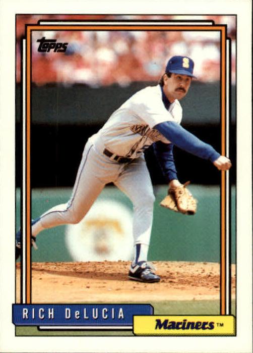 1992 Topps Rich DeLucia #686 card