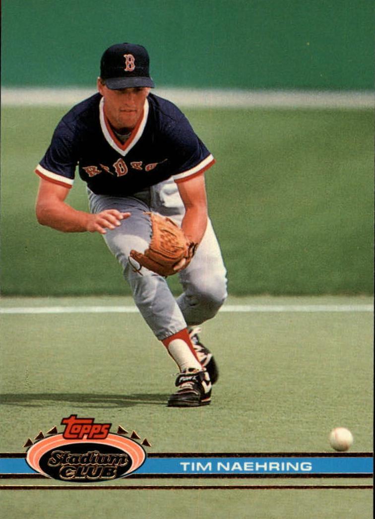 1991 Topps Stadium Club Tim Naehring #83 card
