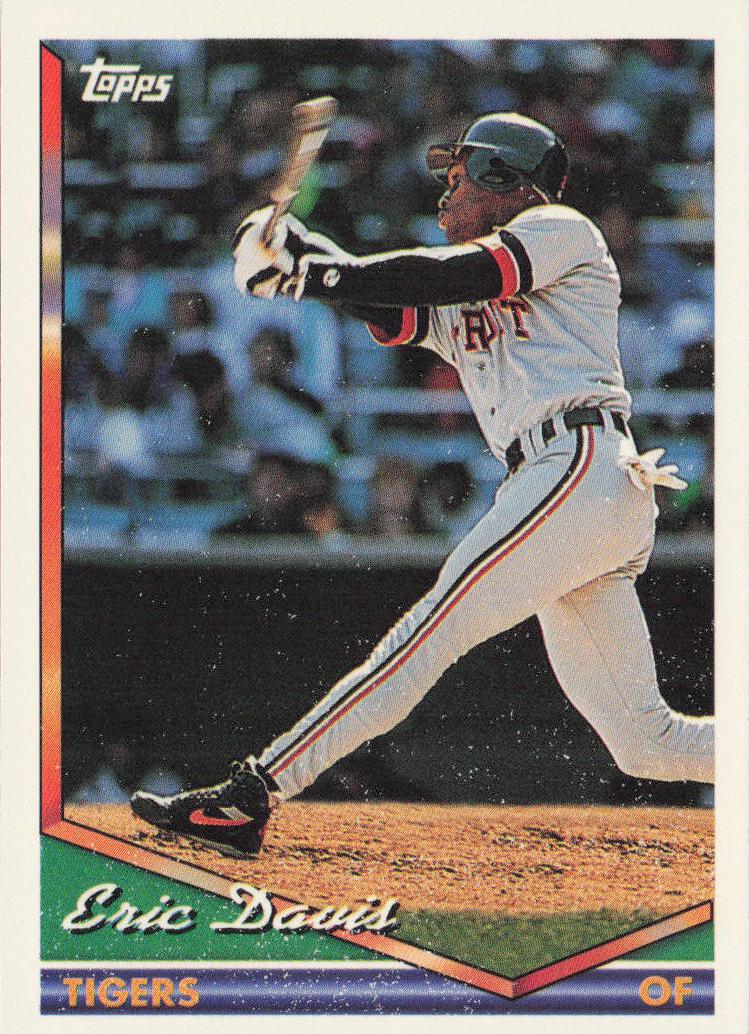 1994 Topps Eric Davis #488 card