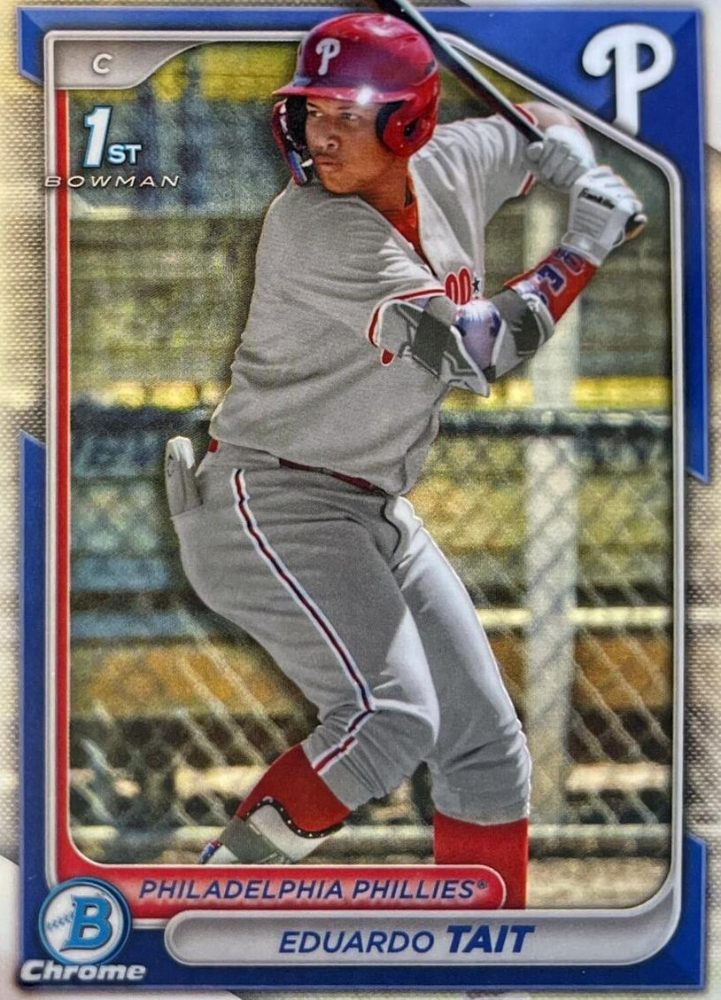 Eduardo Tait 2024 Bowman Chrome Prospects card