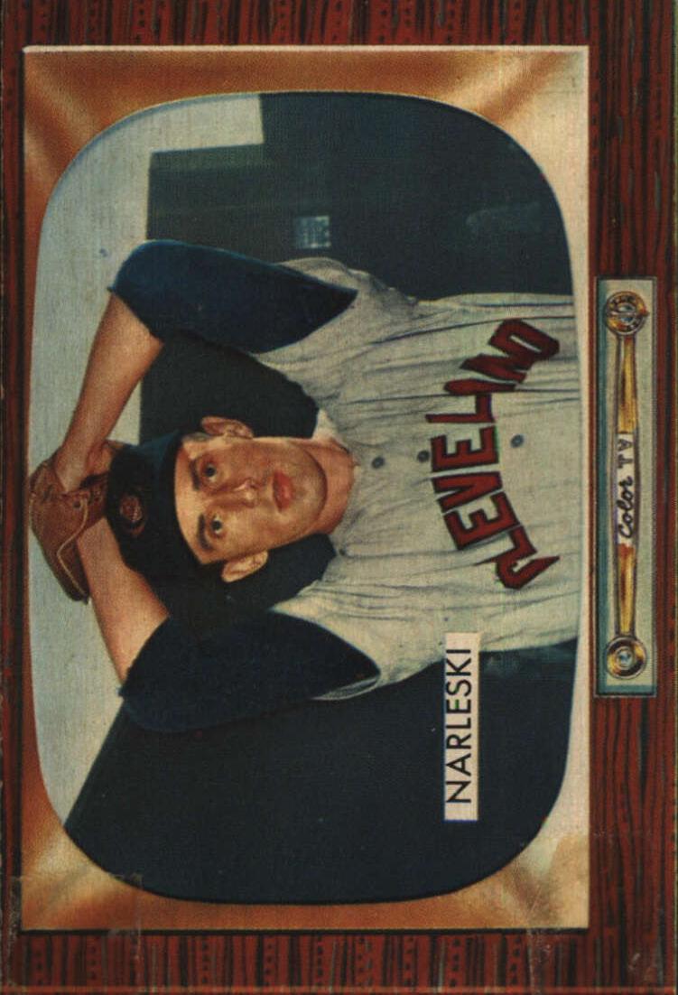 1955 Bowman Ray Narleski #96 card