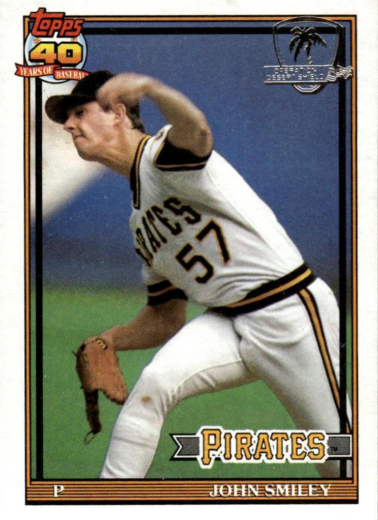 1991 John Smiley #143