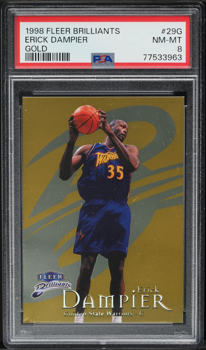 1998 Erick Dampier [24kt Gold] #29