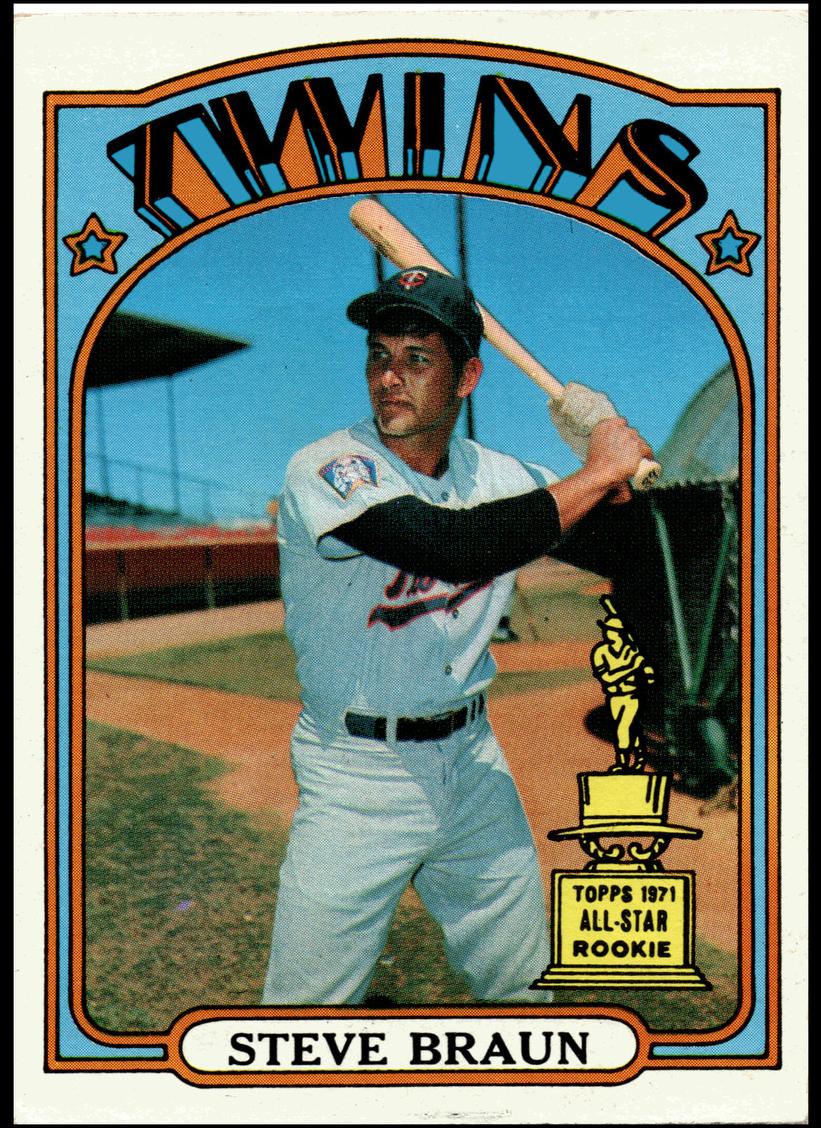 1972 Topps Steve Braun #244 card