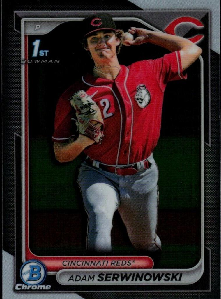 Adam Serwinowski 2024 Bowman Chrome Prospects card