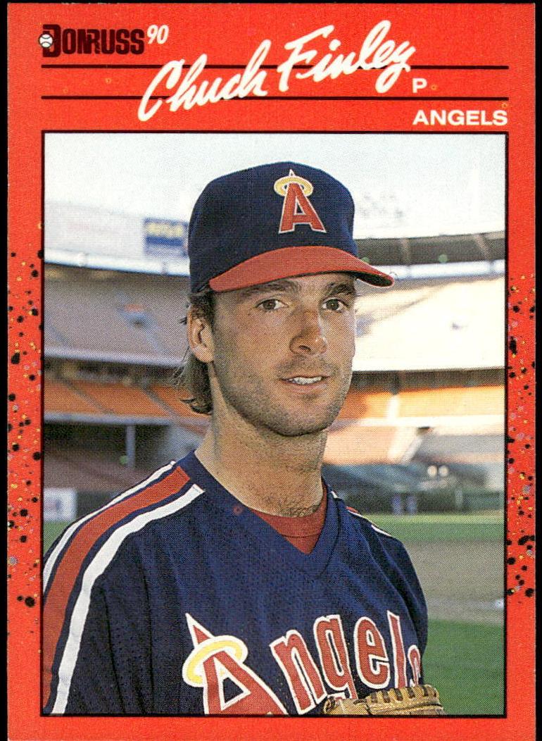 1990 Chuck Finley #344