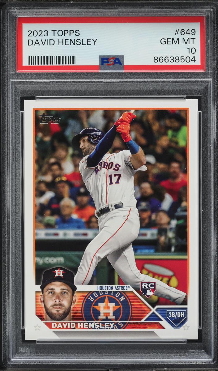 2023 Topps Baseball David Hensley #649