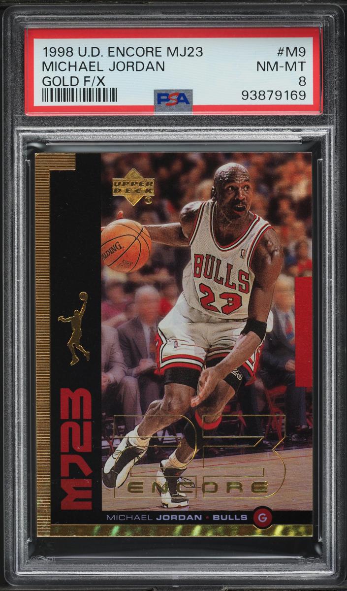 1998 Michael Jordan [Gold F/X] #M9