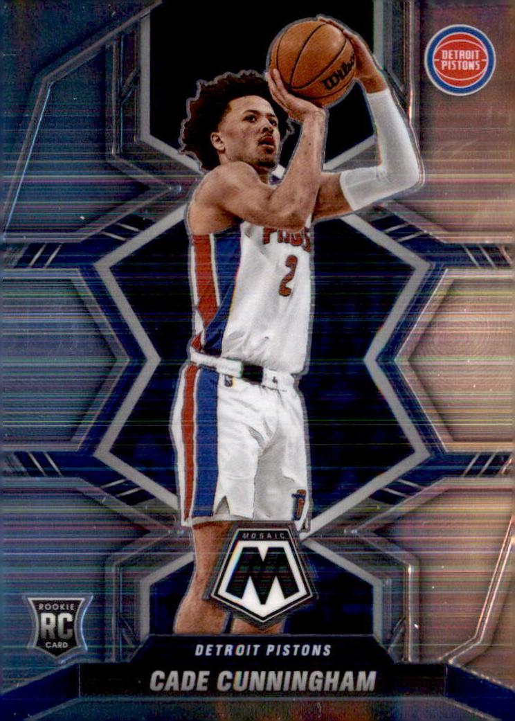 2021 Panini Mosaic #203 Cade Cunningham front