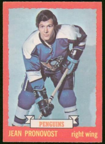 1973 O-Pee-Chee Jean Pronovost #11 card