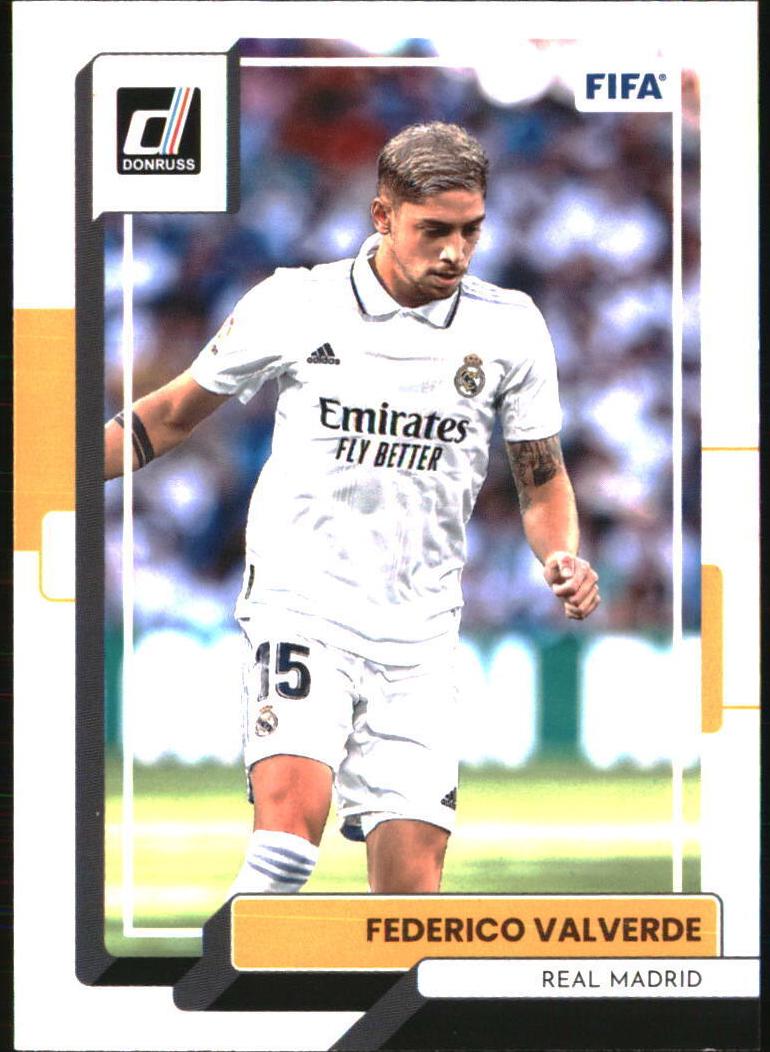 2022 Panini Donruss Federico Valverde #102 card
